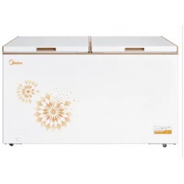 美的（Midea） BD/BC-428DKEM 428升 兩門 冷柜 超大冷凍能力 時尚金